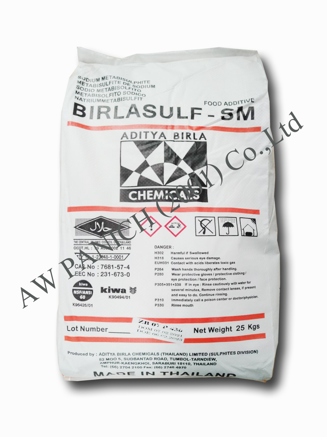 Sodium  Meta Bisulfite Food Grade